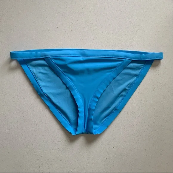 Aerie Size XL Bikini Set Scoop Top + Bikini Bottom Ocean Blue NWT - Picture 11 of 17